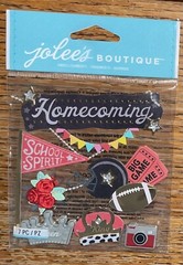 RARE Jolees Homecoming Dance School Spirit Big Game King Queen Scrapbook Sticker