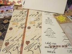 LOT OF CRAFT SUPPLIES–CARDSTOCK-DIECUT STICKERS-QUOTABLE NOTABLES & MORE–#T12A