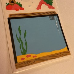 Vintage Mrs Grossman’s Giant Fish Tank Stickers – 3 sheets, acid free 2003 NOS