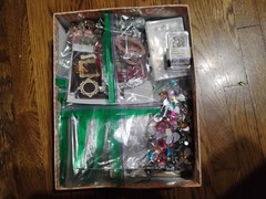 Lot Of 45 + Crafting Embellishments/ Stick Ons And Mini Picture Frames