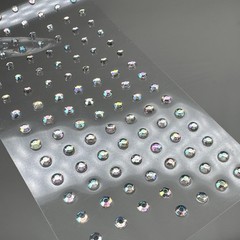 10 Jolee’s Boutique All That Bling Adhesive Sparkly Clear Iridescent Rhinestone