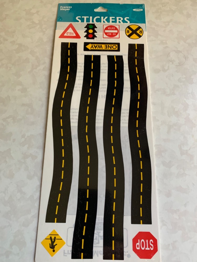 FRANCES MEYER FMI STICKERS ROADWAY SECTION BORDERS HIGHWAY BORDERS 11 PCS