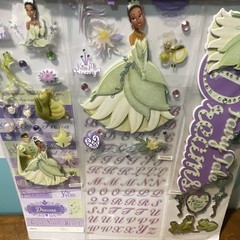 Disney Princess and the Frog Scrapbook Sticker Value Pack, MPN 53-80009