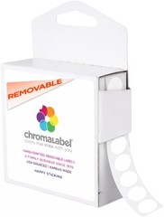 Versatile 1/2 Inch White Sticker Dots 1000 Count Removable Labels for Offices