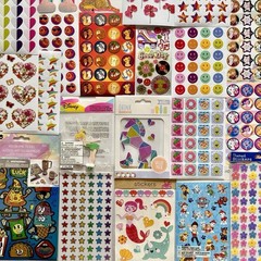 544 STICKER Lot Mxd Sandylion Hallmark Crafters Corner American Greetings