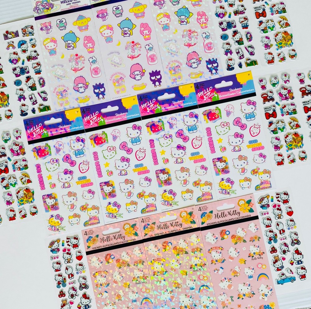 259 Stickers _ Popular Character Lot Little Mermaid Princess Snow White Belle +