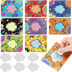80 Pack Scratch Off Cards Zig Zag DIY Make Your Own Scratch Off Game Cards and S
