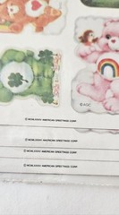 Vtg Care Bears Stickers LOT American Greetings NIP 1984 rainbows stars AGC
