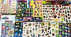 679 Stickers Cartoon Themed, Marvel Pokemon Mickey Mouse Minecraft Spongebob ++