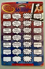 Lot of Various Caption Stickers! 22+ Sheets Stickopotamus, Little Yellow Bicycle