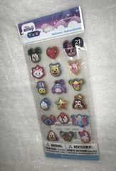 New Sealed Hallmark Disney Emoji Puffy ? Stickers Mickey Pooh Donald Stitch +