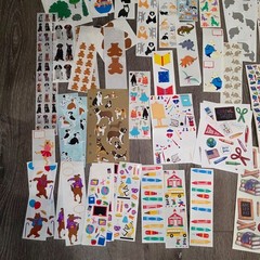 Massive VTG Retired 80s 90s Mrs Grossman Sandy Sticker Lot 260 sheets See Pics