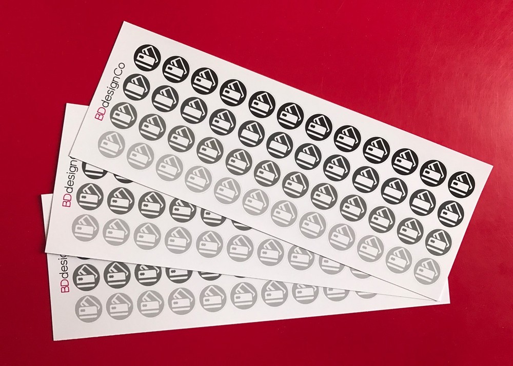 48 Credit Card Bill Planner Stickers for All Types of Planners (#203)