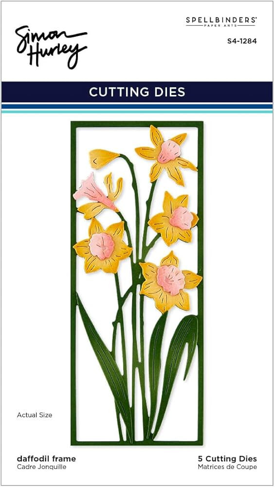 Spellbinders – METAL CUTTING DIES – DAFFODIL FRAME – S4-1284