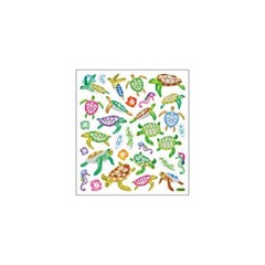 Crafts Stickers Sticker King Sea Turtles Colorful Flowers Sea Horses Glitter