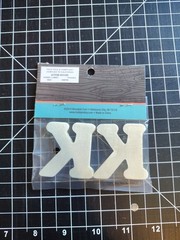 Hobby Lobby Woodpile 1.75” Wood Letters (4 Pieces Of Letter K) Still Sealed New