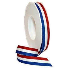 93603/20-914 Striped Grosgrain Ribbon 5/8″ X 20 YD Patriotic 5/8 in x 20 yd