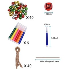 86 Pieces Unfinished Christmas Wooden Ornaments Set, 40 Pieces Natural Wood S…