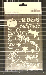 Hobby Lobby FALL Paper Crafts Glitter Stickers – FALL SAYINGS Sweater Weather