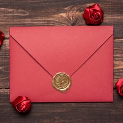 Wrapables Adhesive Wax Seal Stickers for Envelopes, Wedding Invitations (30pcs)