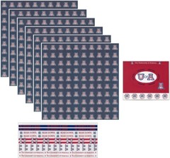 University of Arizona Wildcats Scrapbook Kit Stickers Paper U-SELECT 4 ITEMS