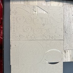Basic Grey Chipboard Numberpilw Cardboard Cutout numbers