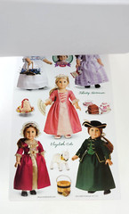 American Girl Crafts Sticker Pad Mini Paper Doll Book Lot Stocking Stuffer Party