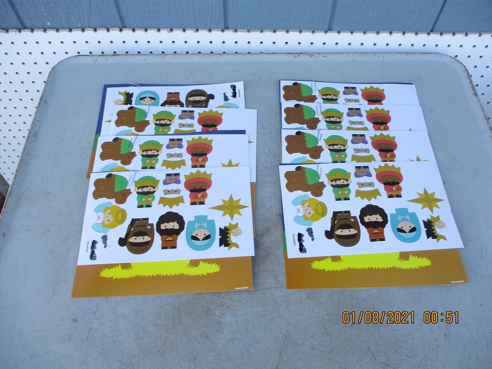 8 Sets Hobby Lobby Christmas Stickers #9166412 NEW