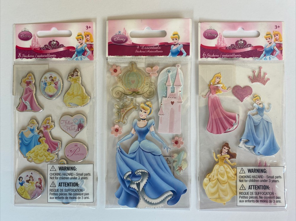 Disney Princess Scrapbooking Lot Sandylion Cinderella Aurora Belle