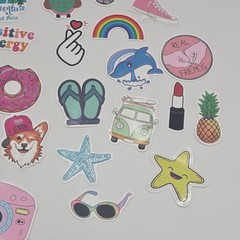 Cute Animals & Insects Sticker Lot – Multicolor Assorted Scrapbooking Designs