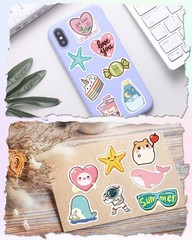 Stickers for Water Bottles, 600 Pcs/Pack Cute Vinyl Waterproof Laptop Sticker…
