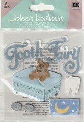 Tooth Fairy Lost Tooth Baby Pillow Box Jolee’s Boutique Stickers