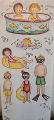 20 Pks/Sheets Stickers, Embellishments 4 Crafts, Scrapbooking Summer, Water #155