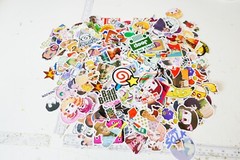 HUGE Mixed lot of random Stickers Loose Dragon balls, anime, KPop, pokemon & ETC