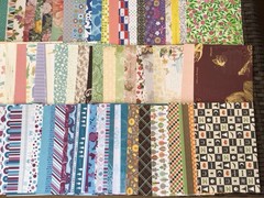 C..LOT OF SCRAPBOOK PAPER~4.5×6.5~160 Shts.~Mixed Themes & Brands~NEW