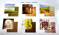 Paper House Wine Scrapbooking Kit 18pc Die Cut Overlays Cards Frame Alcohol 2015