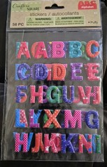 Alphabet Stickers Raised Letters (56)