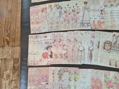 100pc Scrapbooking JJ Craft Kit Eph Paper Pack Victorian.Characters New Design