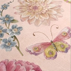 Brenda Walton Florals Scrapbook Stickers Lot – K&Co – Retired – 9 pc Kit