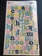 Alphabet Scrapbook Stickers – You Choose