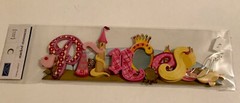 Karen Foster Dimensional Stacked Statement Stickers Scrapbook Princess New