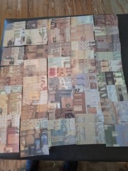 100 Pc Scrapbooking JJ Craft Ephemera Papers Vintage Art Collage Revisited