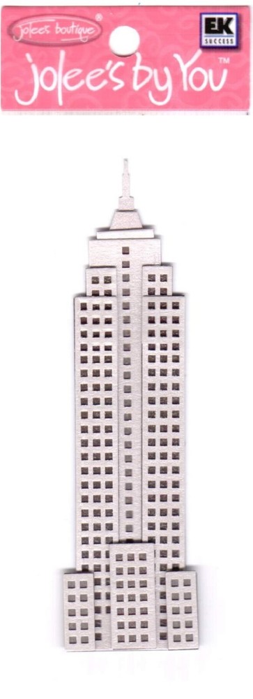 Jolee’s by You New York EMPIRE STATE BUILDING 3-D Embellishment Free Ship! 56364