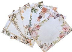 Floral Frames Junk Journals Invitations Notes