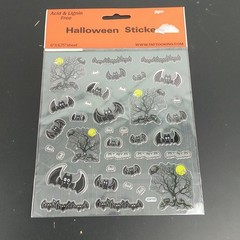 Halloween Stickers Scrapbook Lot Crafting Unused Sticker Sheets Various Brands