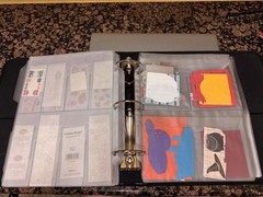 Creative Memories binder with dividers, protectors, stickers, & more!