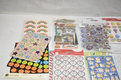 Mixed Brands Sticker Sheets Lot Assorted Designs Multicolor Craft Scrapbook