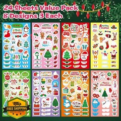 FunzPlay Christmas Stickers 399PCS