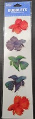 Bubblets by Frances Meyer – Beta Fish – 5 Colorful pieces