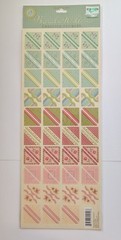 Brenda Walton Photo Corners II Embossed Scrapbooking Stickers By K&Company